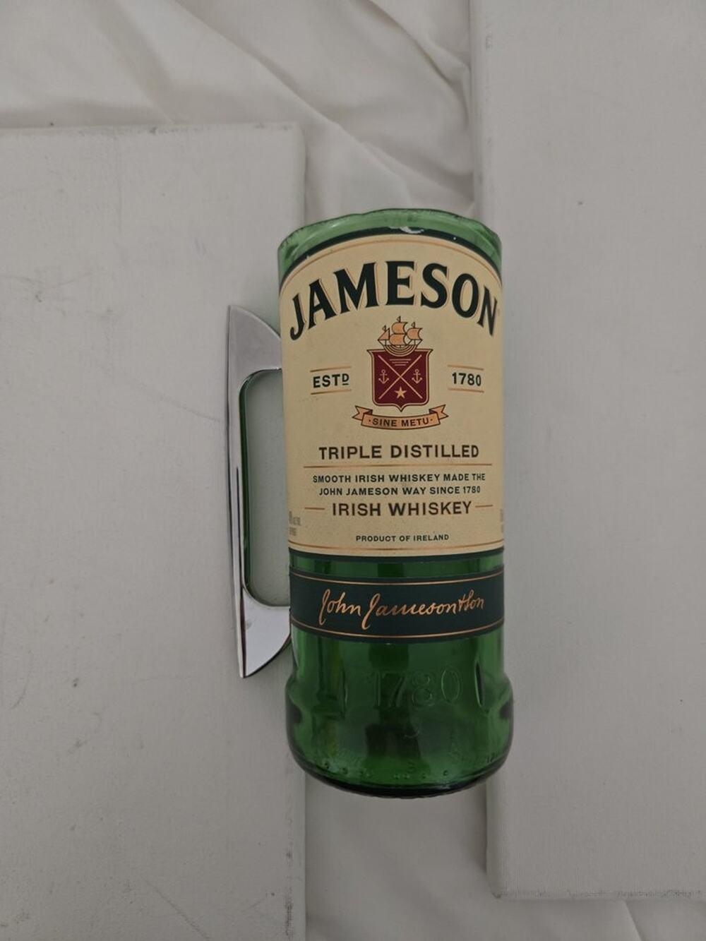 Jameson Whiskey Bottle Glass Mug
